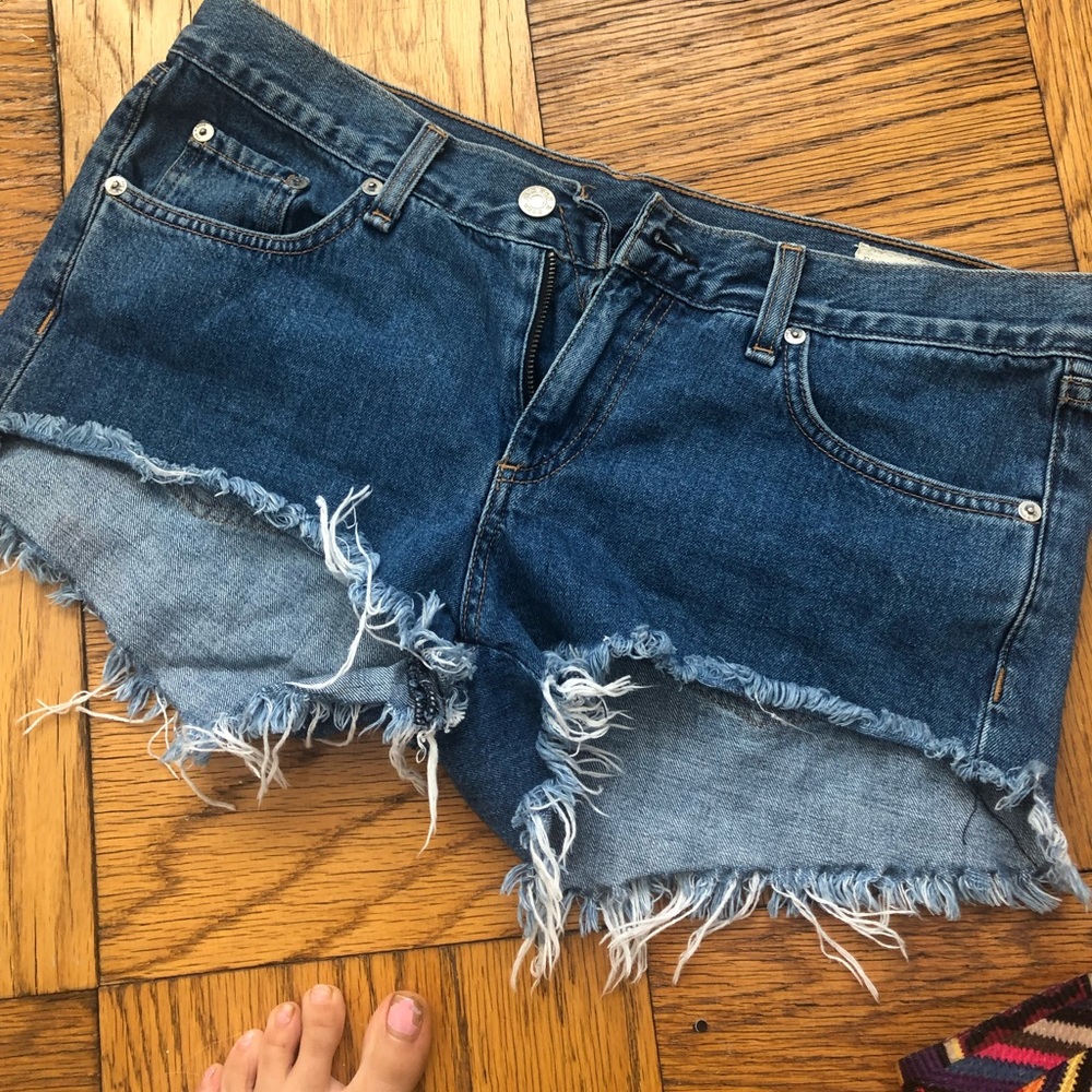 rag n bone jean shorts